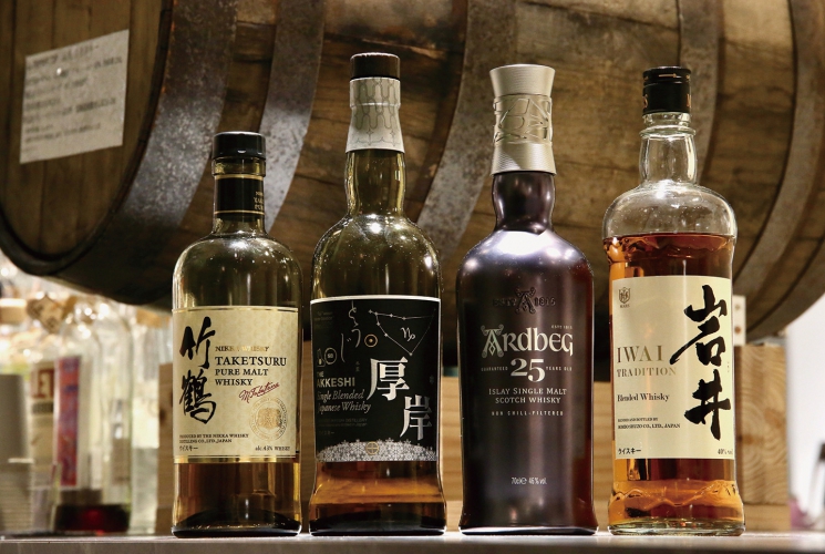 オススメは厚岸や竹鶴などのジャパニーズウイスキー