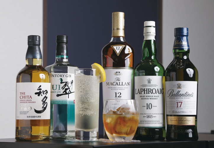 ジャパニーズウイスキーなど種類豊富なお酒を用意