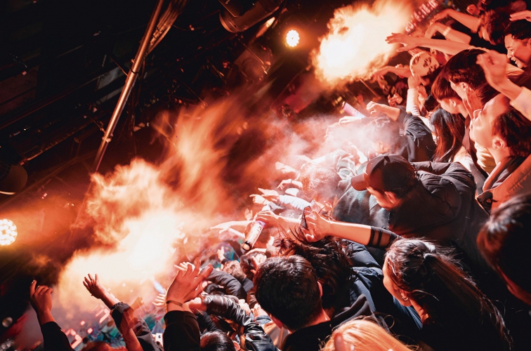 人気のアーティストやDJが毎週出演、イベント詳細は公式Instagram（utage_sapporo）へ