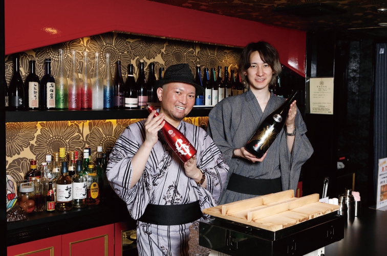 気さくなタケシ店長とイケメンの龍也バーテンダー