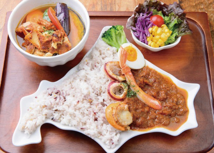 「北海道コンビカレー」1,800円
