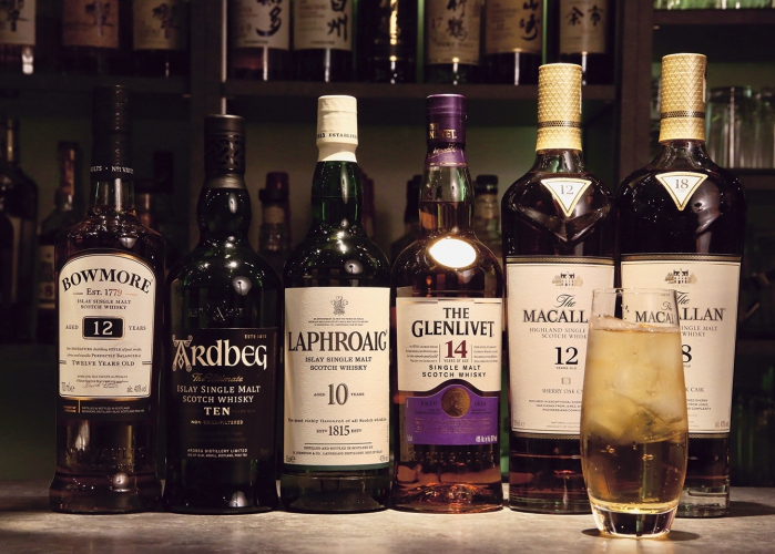 海外ウイスキーも豊富