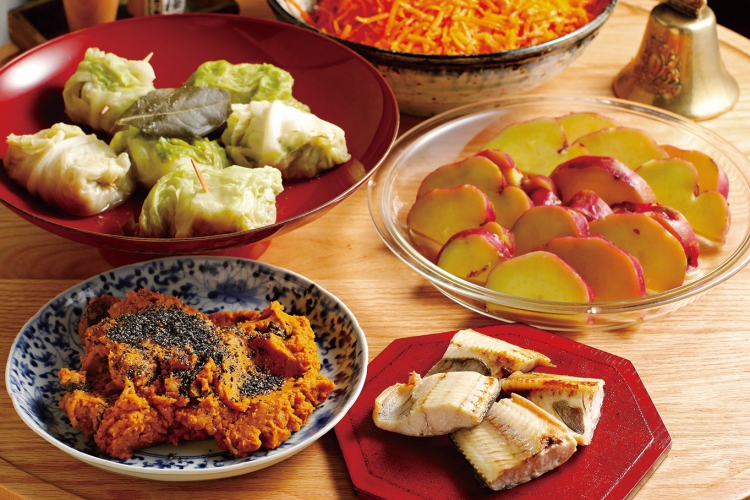 おばんざいをお腹いっぱい食べれるのが自慢