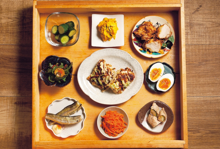 毎日きても飽きない、ヘルシーな料理の数々