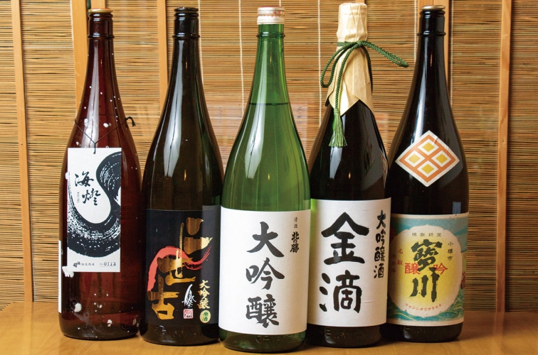 二世古秋あがり、秋月など北海道産の秋酒を入荷。飲み比べセットにも含まれているのが嬉しい