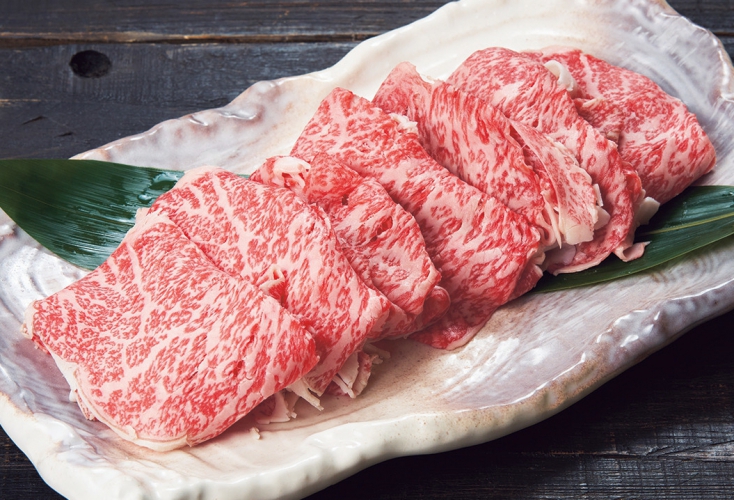 特別素材の北海道産和牛A5ランクしゃぶしゃぶ肉（200g）3,500円も味わえる