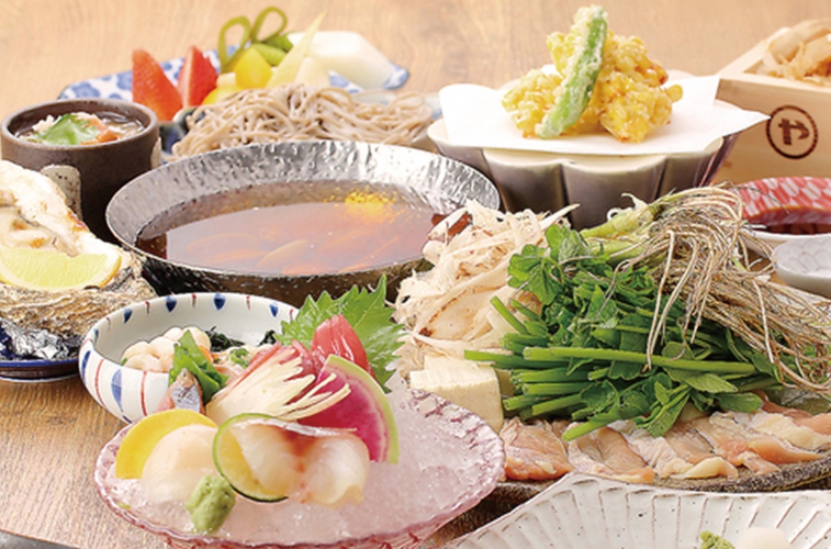 予約なしでも当日会席コースを用意してくれる