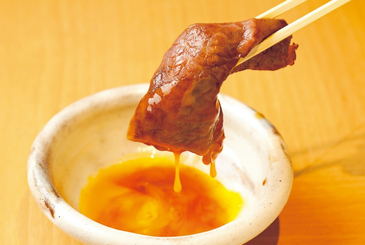 「びらとり和牛」は、赤身と脂のバランスが良く、とても柔らかい肉質
