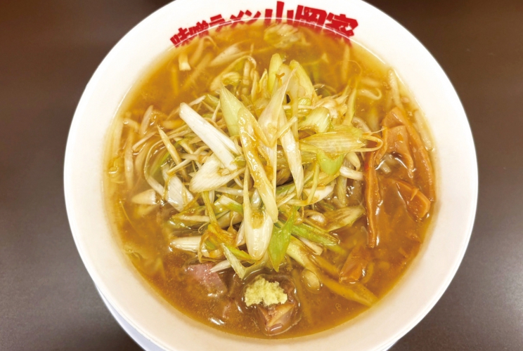 シャキシャキのネギが旨い「札幌味噌ネギラーメン」1,000円~