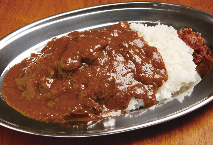 ボリュームがあり味わい深いコクのあるビーフカレー850円