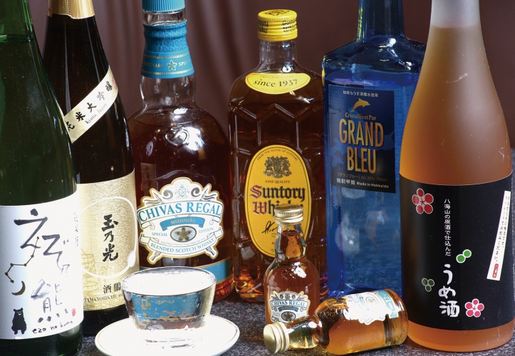 以前に比べお酒のラインナップが充実