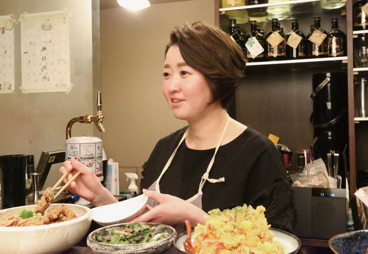 「初めての方も気軽にいらしてください」と女将さん