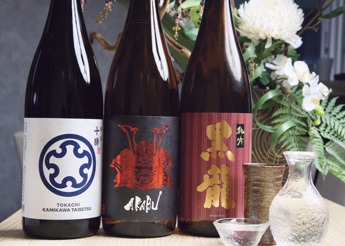 飲み放題メニュー以外にも日本酒単品550円~用意