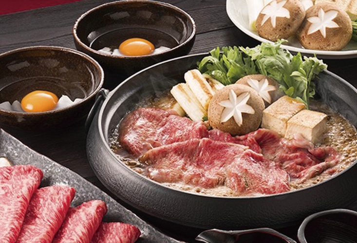 道産牛すき焼き食べ飲み放題4,500円で新登場!