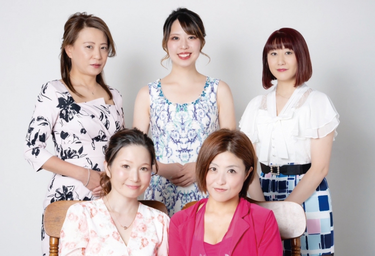 20代後半~40代までさまざまな女性が在籍