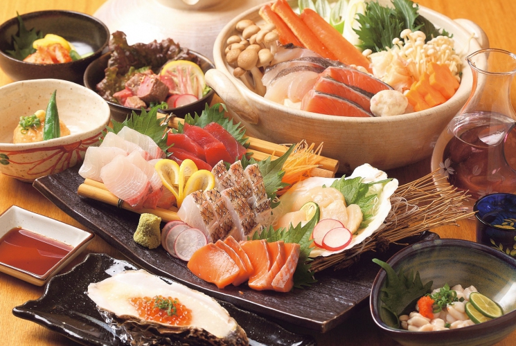 北海道の味を堪能できる各種コースも随時受付中! 120分飲み放題付4,500円~用意(要前日迄予約)